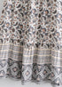Boho Skirts in Black Lisia in Midnight For Women